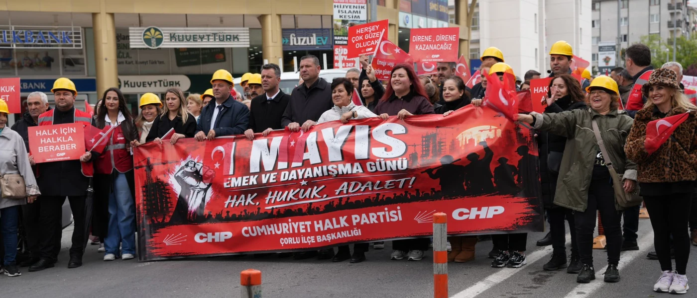 AK Parti Çorlu İlçe Başkanı Şahpaz: 1 Mayısı CHP Mitingine Çevirerek Bayram Neşesine Gölge Düşürdüler!