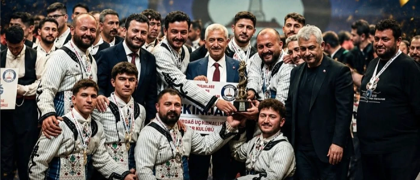 GAZİANTEP'TE HALK OYUNLARI RÜZGARI: TÜRKİYE ŞAMPİYONU TEKİRDAĞ'DAN!